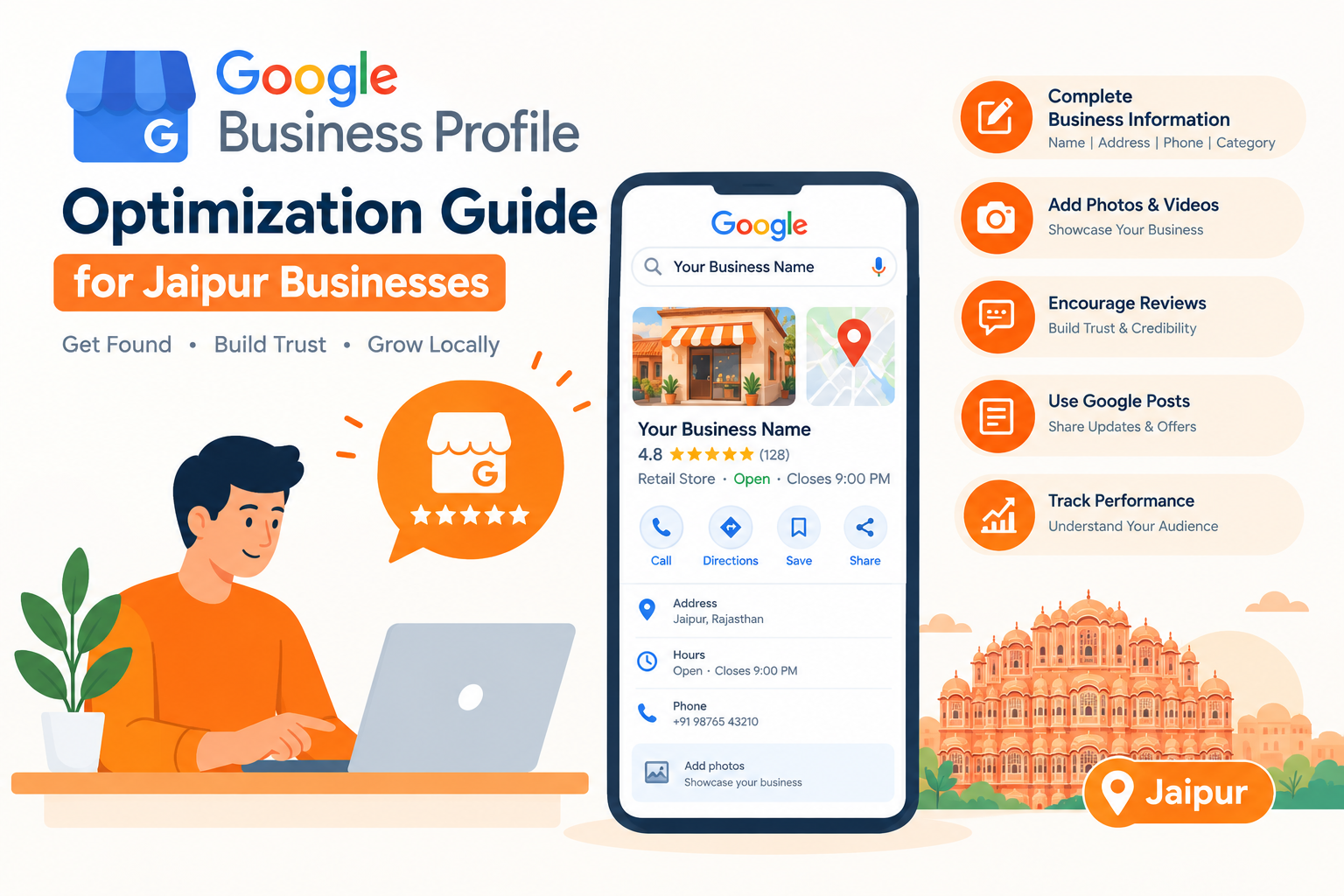 Google Business Profile Optimization Guide for Jaipur Businesses